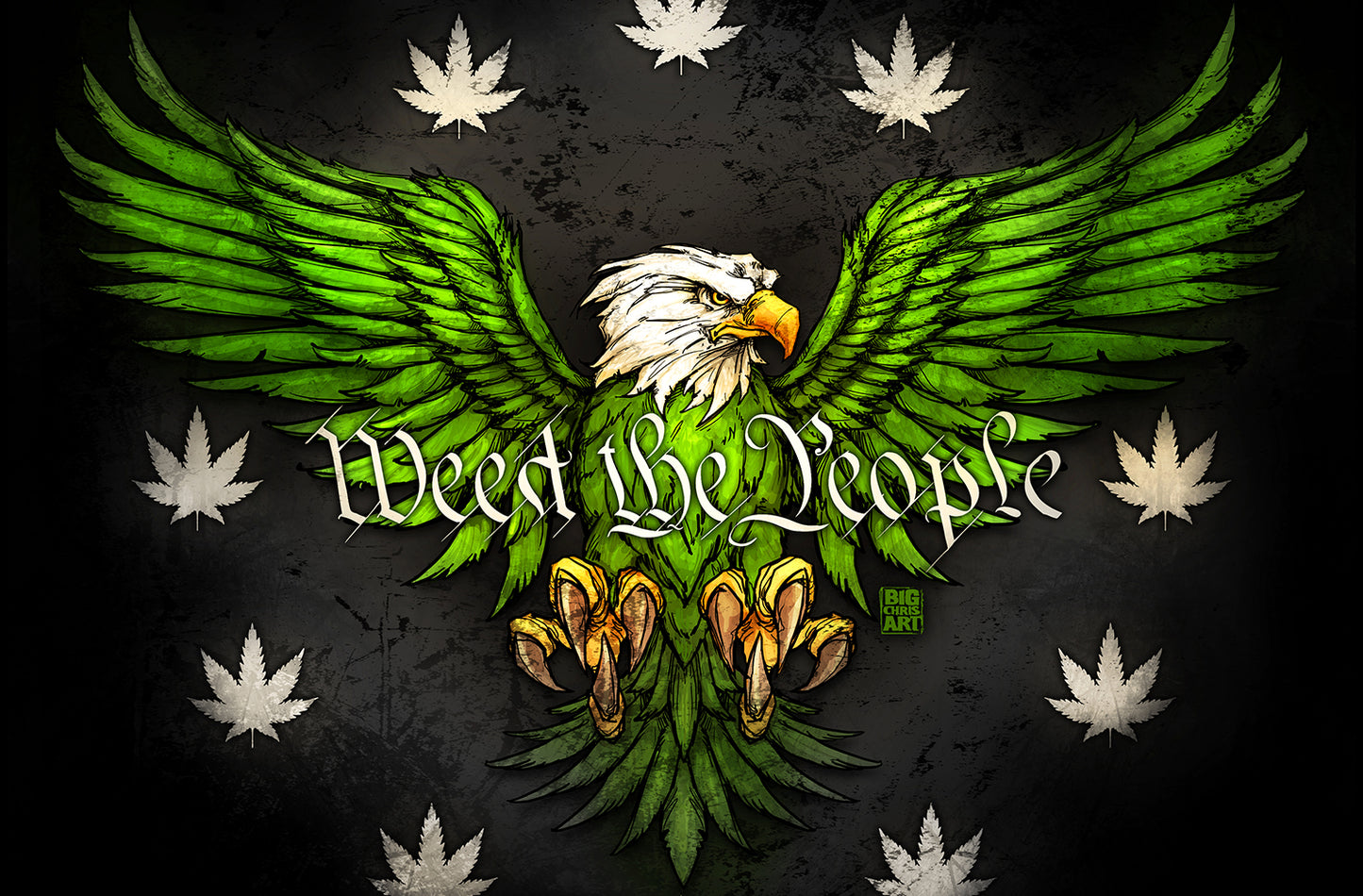 Toke the Raven - Weed the People 11x17 Print