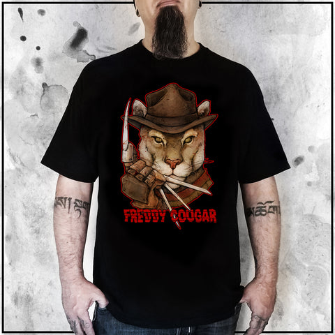 Cuddly Killers | Freddy Cougar | Gents T-Shirt
