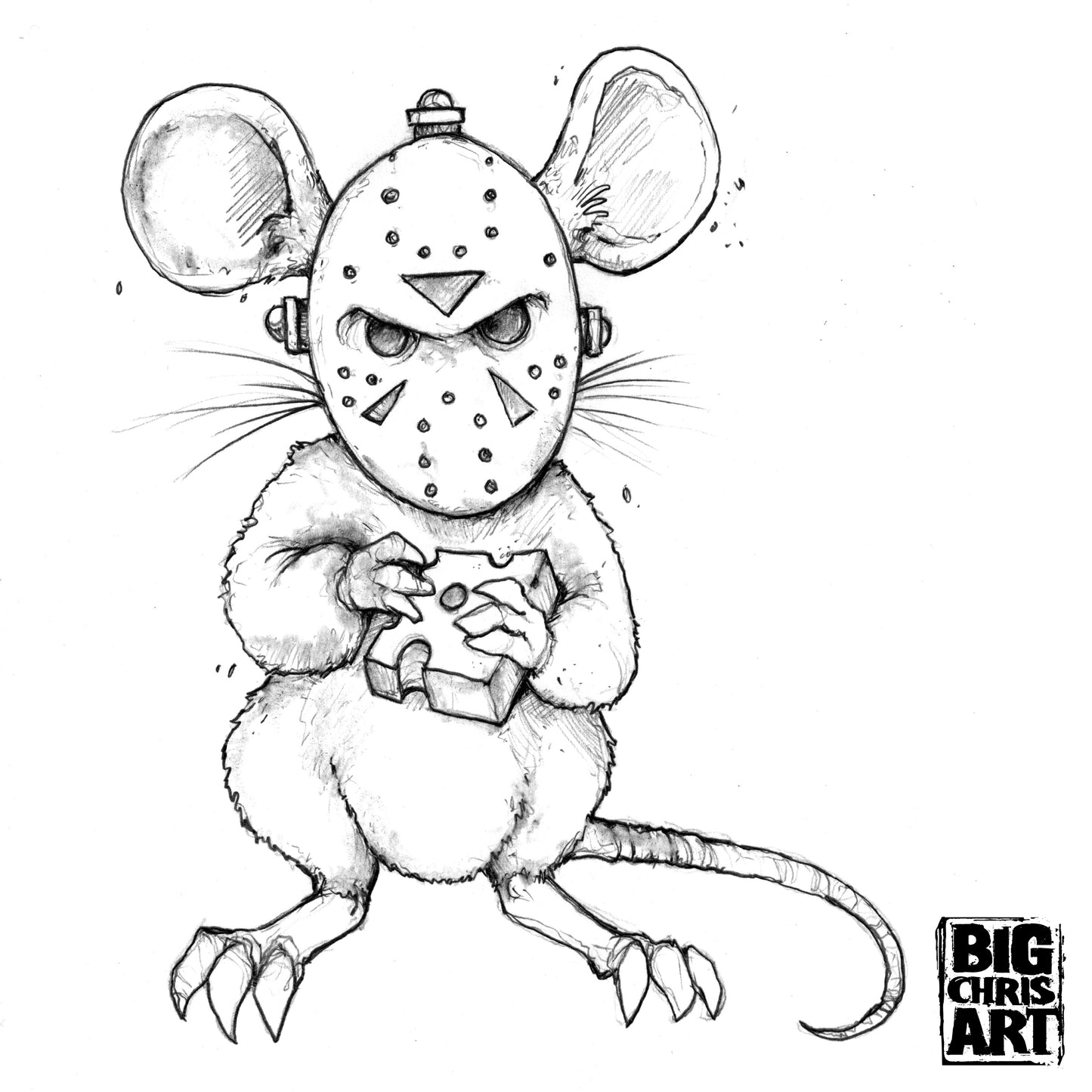 Original Art | Jason Voorcheese | 6x8 Original Pencil Drawing