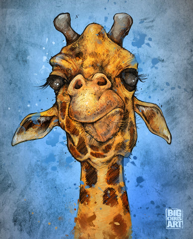 Animals | Giraffe | 8x10 Print