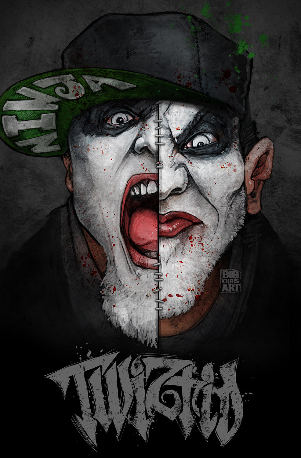 Music | Twiztid | Stitched Twiztid | 11x17 Print
