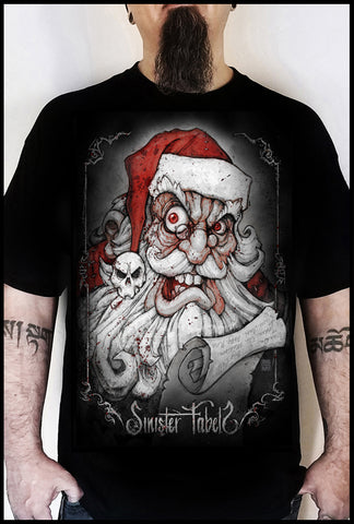 Horror | Creepy Santa | Gents T-shirt