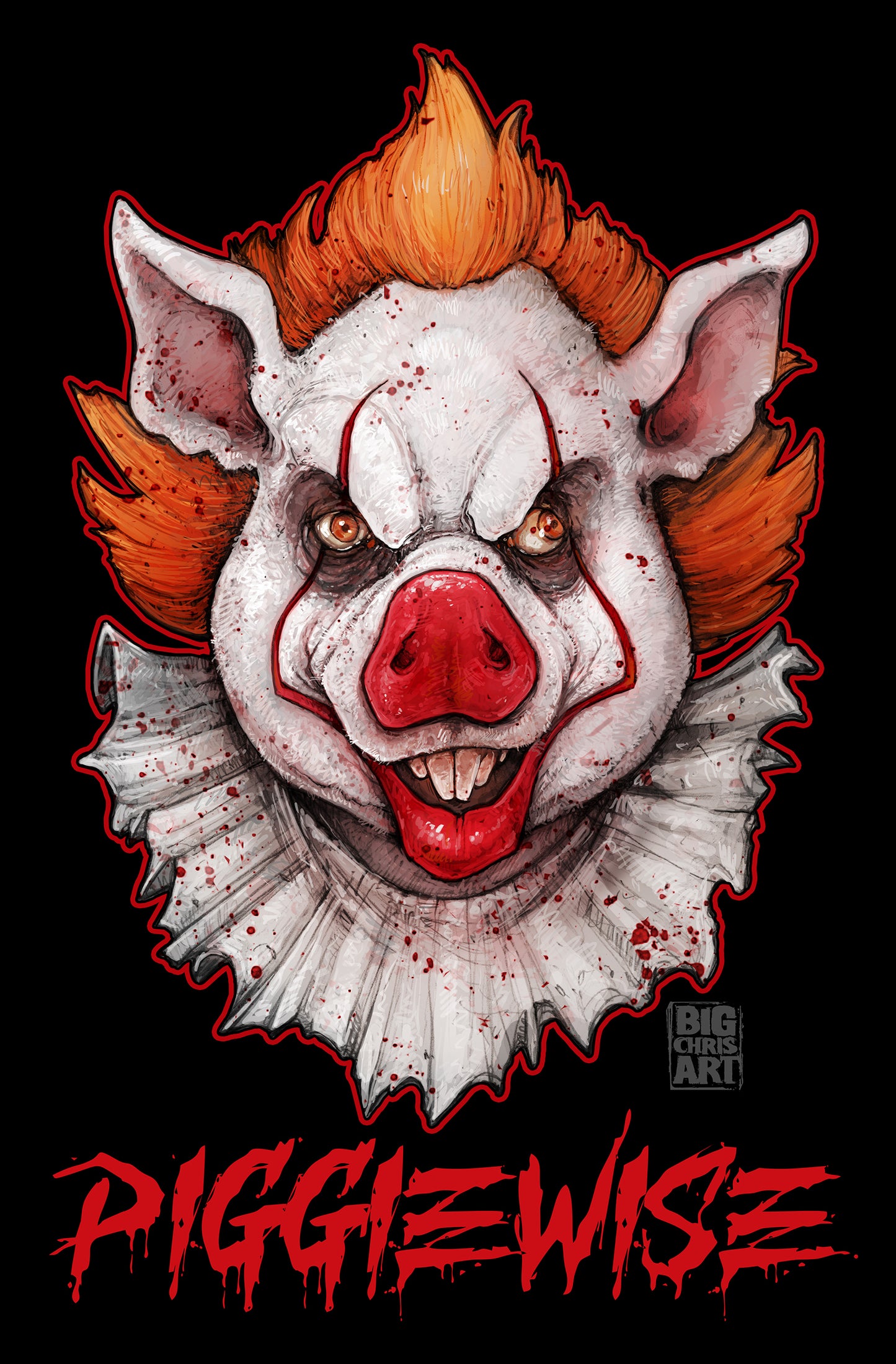 Cuddly Killers | Piggiewise | 11x17 Print
