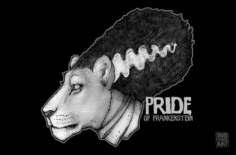 Cuddly Killers | Pride of Frankenstein | 11x17 Print