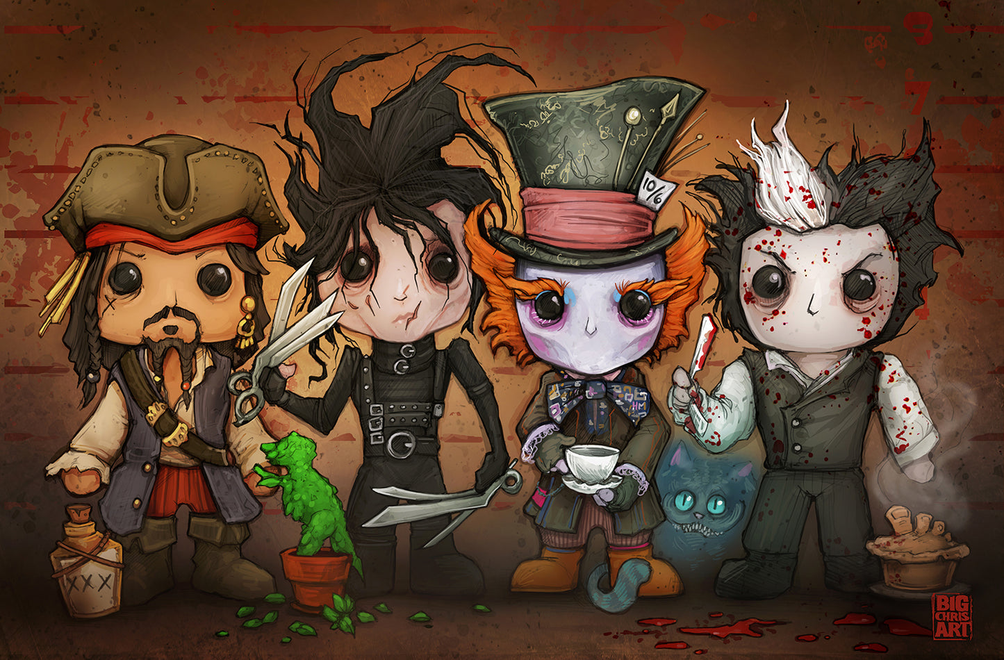 Fandom | Insane Line-Up | 11x17 Print