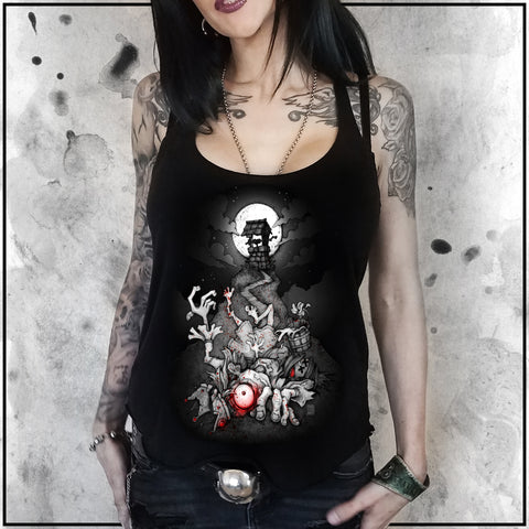 Sinister Fables | Jack and Jill | Ladies Racerback Tank