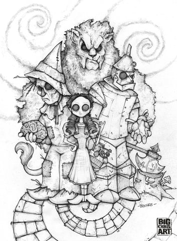 Sinister Fables | If I Only Had A...| Original Pencils