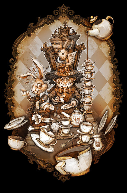 Dark Alice in Wonderland Art