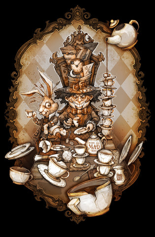 Dark Alice in Wonderland Art