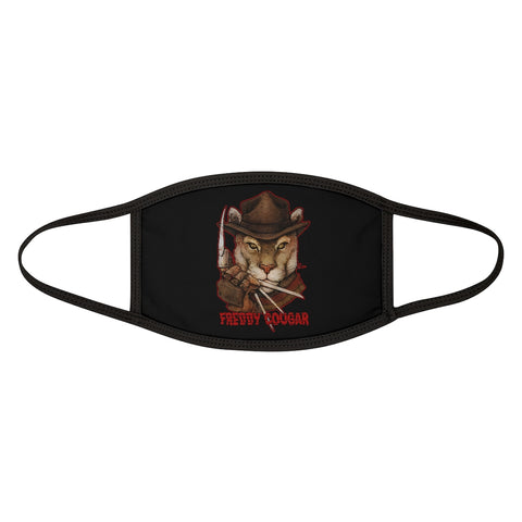 Cuddly Killers | Freddy Cougar | Mixed-Fabric Face Mask