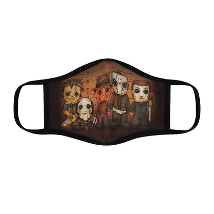 Horror  | Killer Line-Up | Fitted Polyester Face Mask