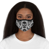 Apothic Ink | Skull Pattern - X-Ray | Fitted Polyester Face Mask