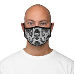 Apothic Ink | Skull Pattern - X-Ray | Fitted Polyester Face Mask