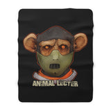 Cuddly Killers | Animal Lecter | Sherpa Fleece Blanket