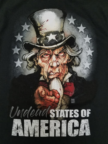 Horror | Undead States of America | Canvas