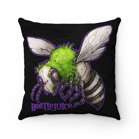 Cuddly Killers | Beetlejuice | Faux Suede Square Pillow