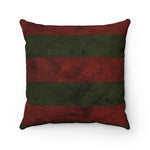 Cuddly Killers | Freddy Cougar | Faux Suede Square Pillow