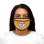 Slice 420 Pizza | Cheese & Logo | Mixed-Fabric Face Mask