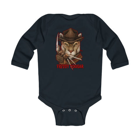 Cuddly Killers | Freddy Cougar | Infant Long Sleeve Bodysuit