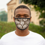 Apothic Ink | Brain - Apothic Dust | Mixed-Fabric Face Mask