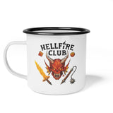 Stanger Things - Hellfire Club - Enamel Camp Cup