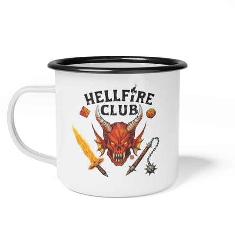 Stanger Things - Hellfire Club - Enamel Camp Cup