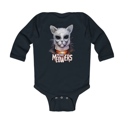 Cuddly Killers | Michael Meowers | Infant Long Sleeve Bodysuit