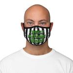 I, myself, am strange and unusual | Fitted Polyester Face Mask