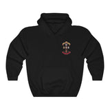 Big Chris Art | Blood 'N' Gore | Unisex Heavy Blend™ Hooded Sweatshirt