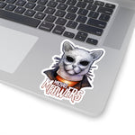 Cuddly Killers | Michael Meowers | Kiss-Cut Stickers