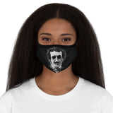 Horror | Edgar Allan Poe Portrait | Fitted Polyester Face Mask
