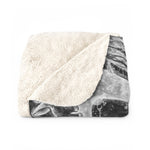 Apothic Ink | Anatomical Heart X-Ray Pattern | Sherpa Fleece Blanket