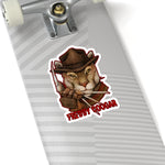 Cuddly Killers | Freddy Cougar | Kiss-Cut Stickers