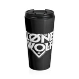 L0neWolf | Logo | Stainless Steel Travel Mug