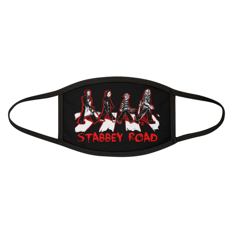 Horror | Stabbey Road | Mixed-Fabric Face Mask