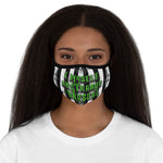 I, myself, am strange and unusual | Fitted Polyester Face Mask
