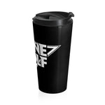 L0neWolf | Logo | Stainless Steel Travel Mug