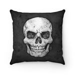 Apothic Ink | Skull | Faux Suede Square Pillow
