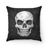 Apothic Ink | Skull | Faux Suede Square Pillow