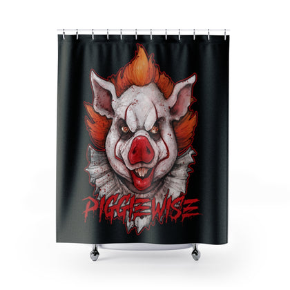 Cuddly Killers | Piggiewise | Shower Curtains