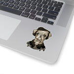 Cuddly Killers | Edgar Allan Pug | Kiss-Cut Sticker