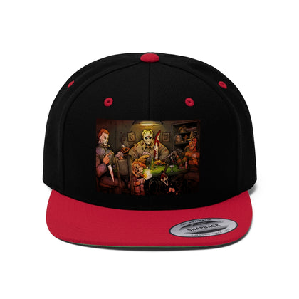 Horror | Cut The Deck | Unisex Flat Bill Hat