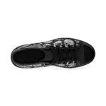Apothic Ink | Skull's - Light Grey | Men's High-top Sneakers