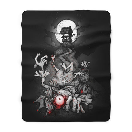 Sinister Fables | Jack and Jill | Sherpa Fleece Blanket