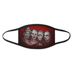Horror | Mt. Slashmore | Mixed-Fabric Face Mask