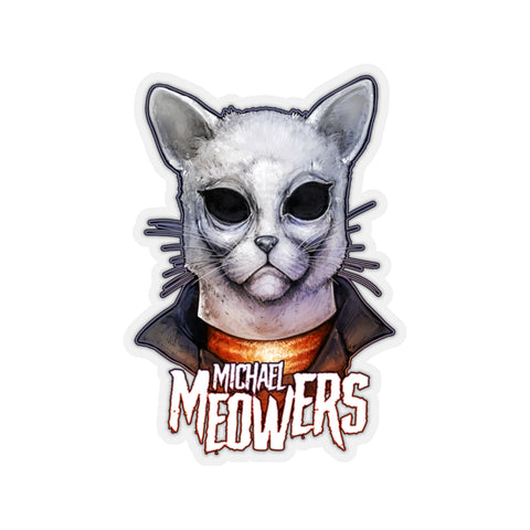 Cuddly Killers | Michael Meowers | Kiss-Cut Stickers