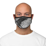 Poe The Raven | Fitted Polyester Face Mask