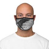 Poe The Raven | Fitted Polyester Face Mask