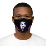 Music | Jimi Hendrix | Mixed-Fabric Face Mask