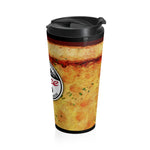 Slice 420 Pizza | Cheese & Logo | Stainless Steel Travel Mug